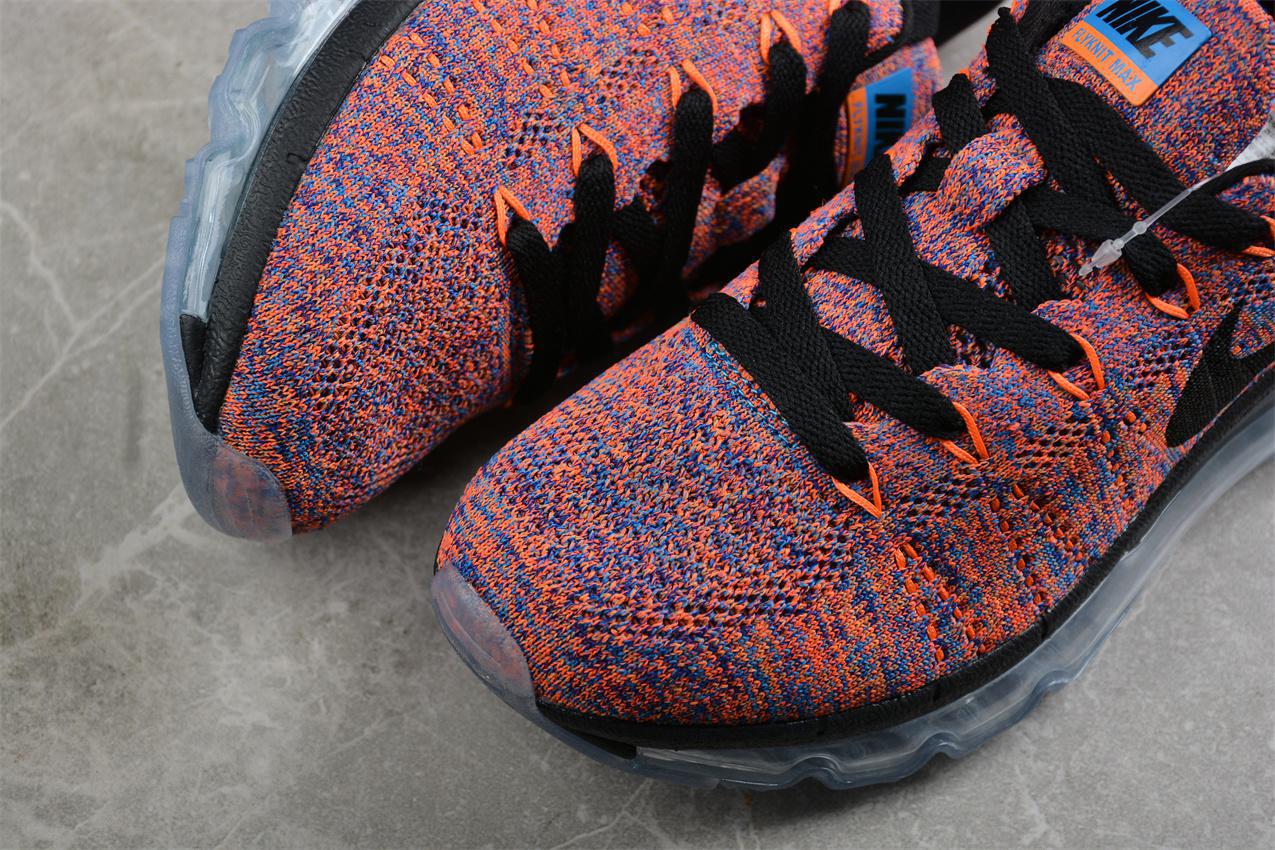 Nike Air Max Flyknit "Photo Blue Total Crimson" фото № 6