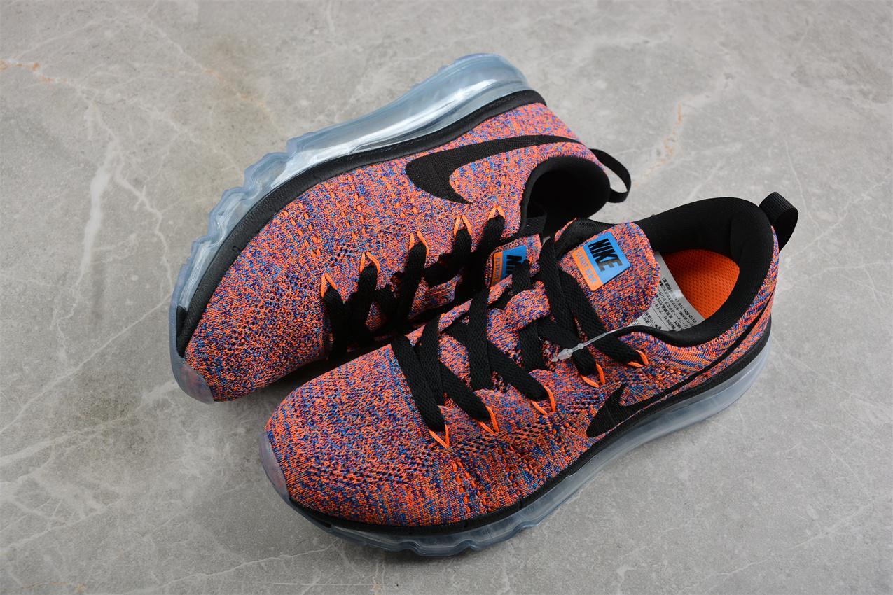 Nike Air Max Flyknit "Photo Blue Total Crimson" фото № 5