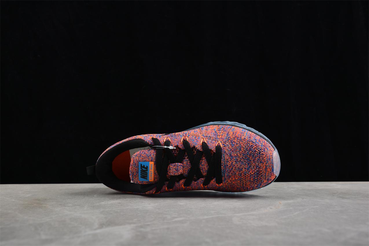 Nike Air Max Flyknit "Photo Blue Total Crimson" фото № 3