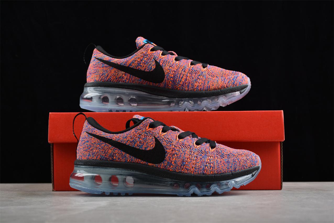 Nike Air Max Flyknit "Photo Blue Total Crimson" фото № 9
