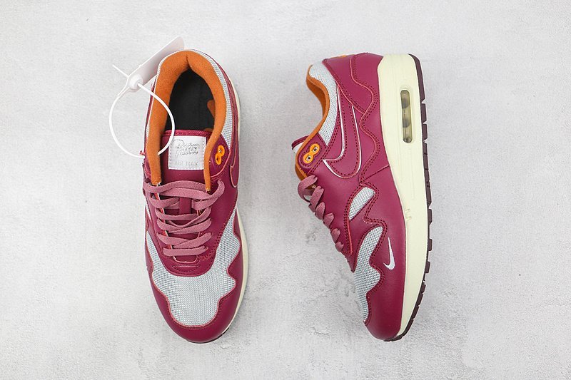 Nike Air Max 1 "Patta Waves Rush Maroon" фото № 7