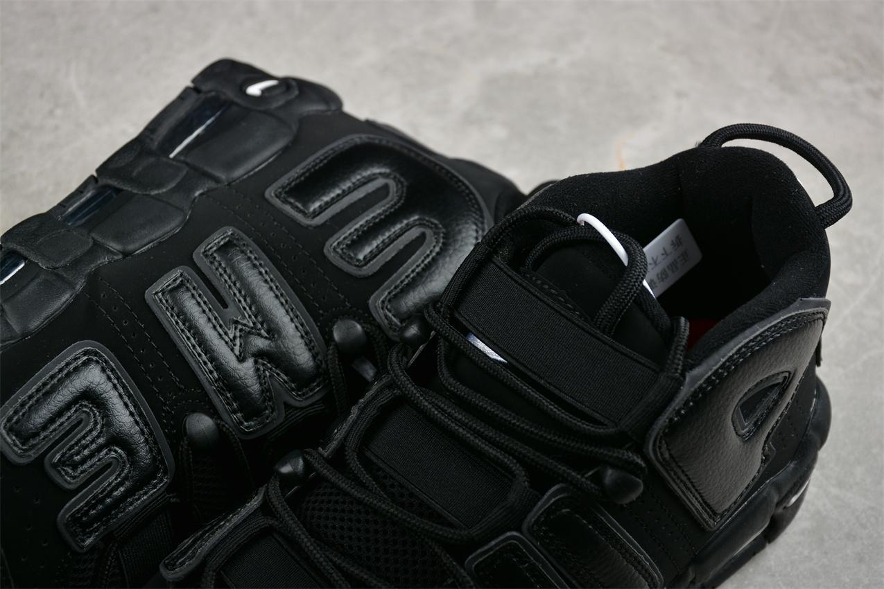 Nike Air More Uptempo "Black" фото № 8