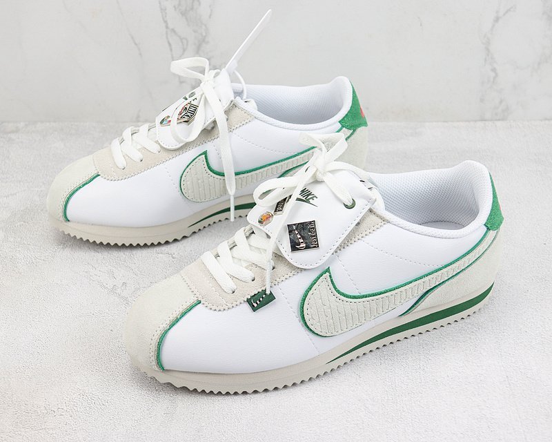 Nike Cortez All Petals United "White/Green" фото № 5
