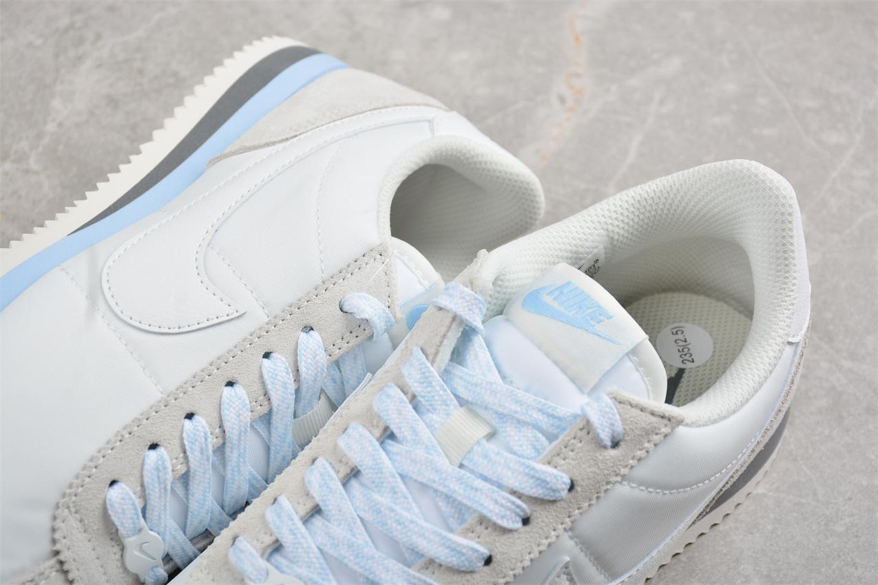 Nike Cortez "White/Glacier Blue" фото № 8