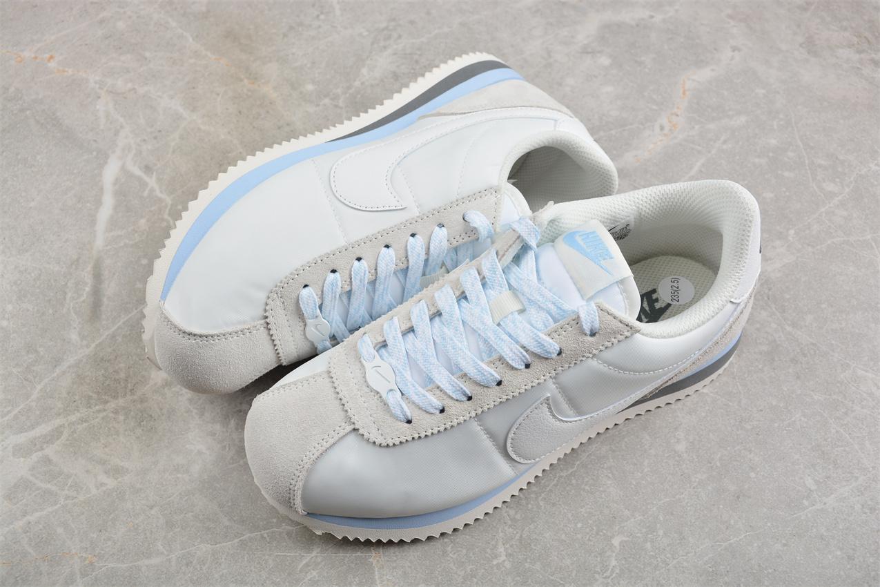 Nike Cortez "White/Glacier Blue" фото № 6