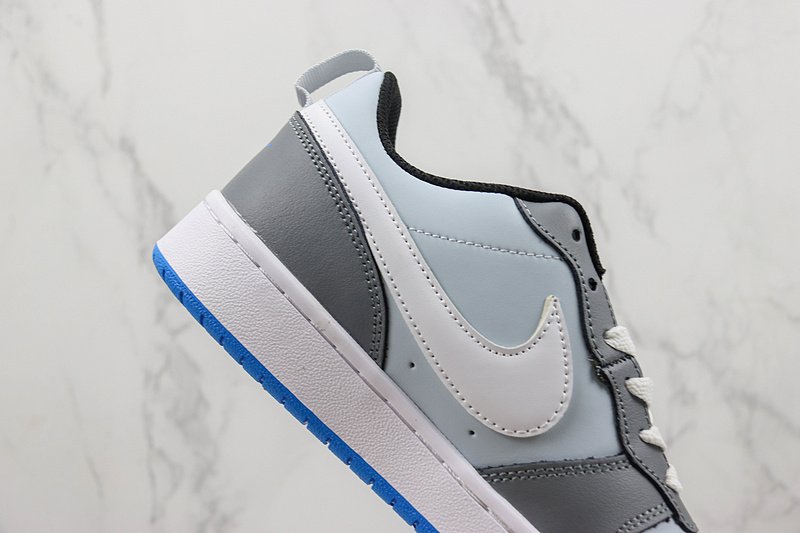 Nike Court Borough Low 2 "Grey/Blue/White" фото № 3
