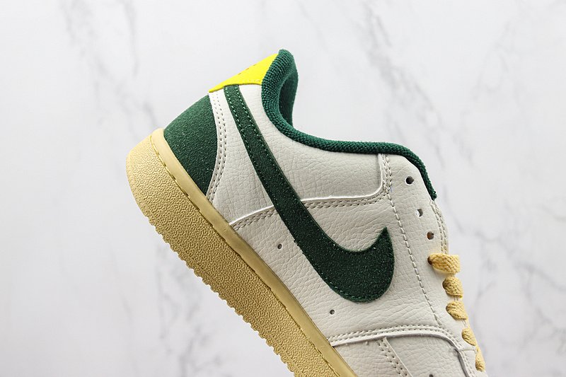 Nike Court Vision Low "Sail Pro Green/Opti-Yellow" фото № 3