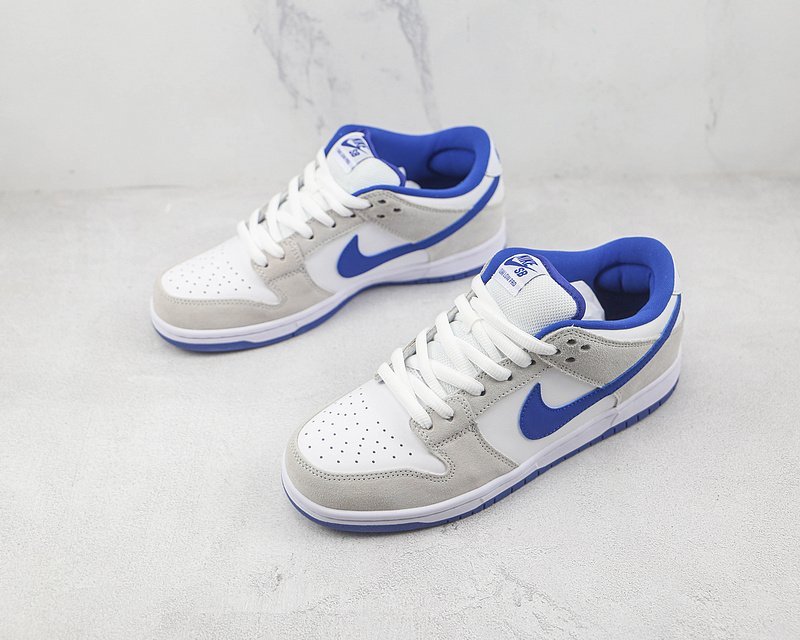 Nike Dunk Low Pro SB "Matte Silver/Varsity Royal" фото № 5