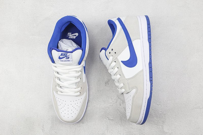 Nike Dunk Low Pro SB "Matte Silver/Varsity Royal" фото № 6
