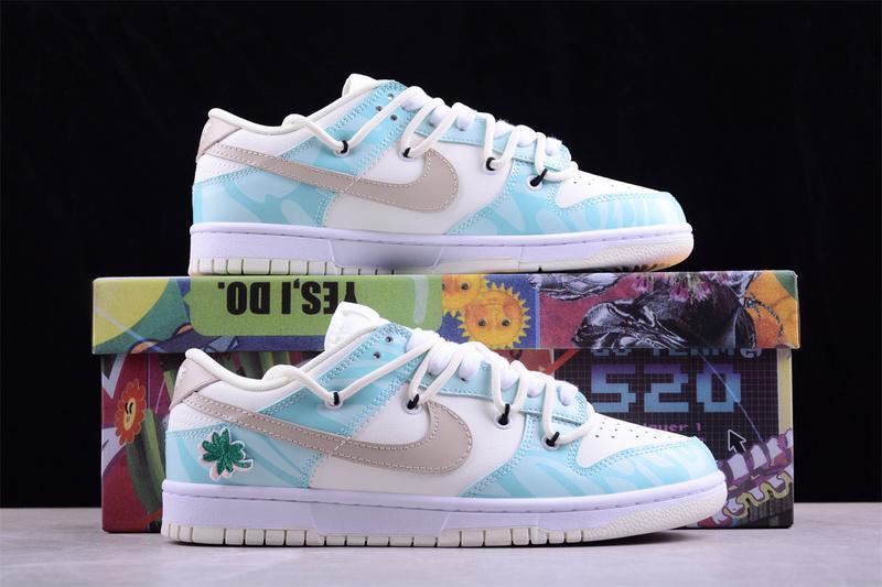 Nike Dunk Low Rope Laces "Bluemarine/Ivory" фото № 4