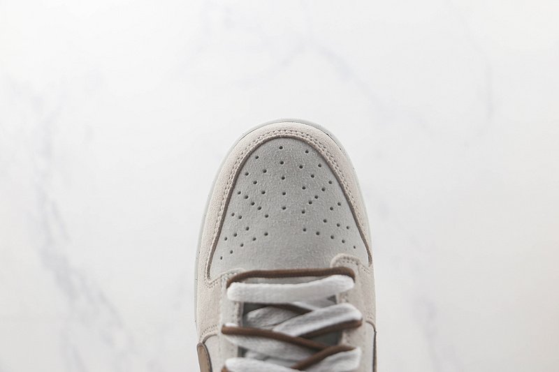 Nike Dunk Low SE 85 Double Swoosh "Grey/Brown" фото № 3