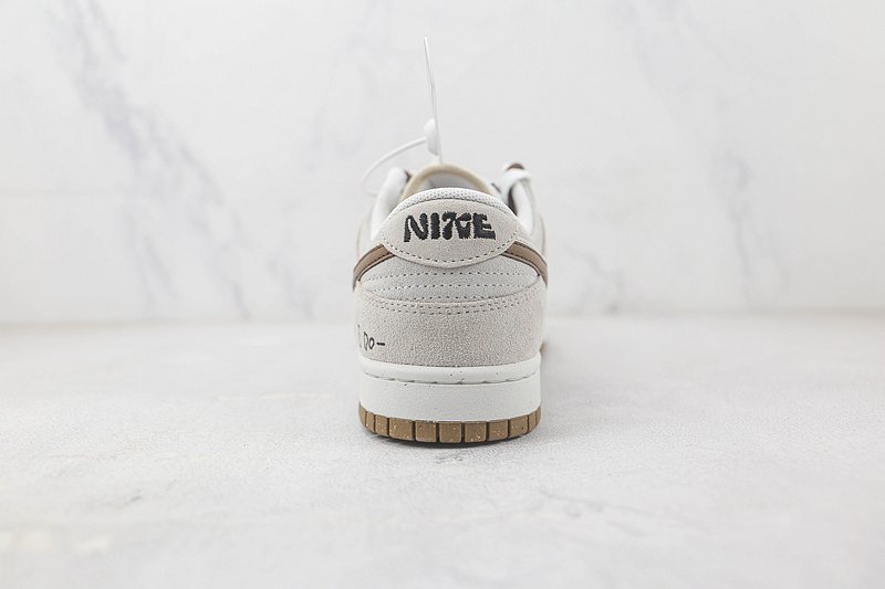 Nike Dunk Low SE 85 Double Swoosh "Grey/Brown" фото № 8