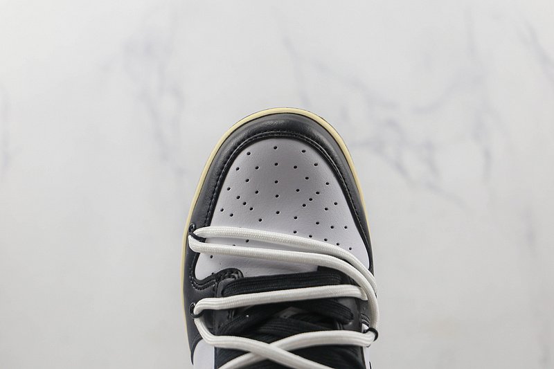 Nike SB Dunk Low Retro XD "Black/White/Blue-Beige" фото № 3