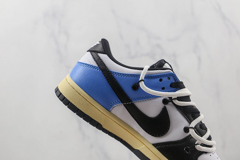 Nike SB Dunk Low Retro XD "Black/White/Blue-Beige" фото № 4