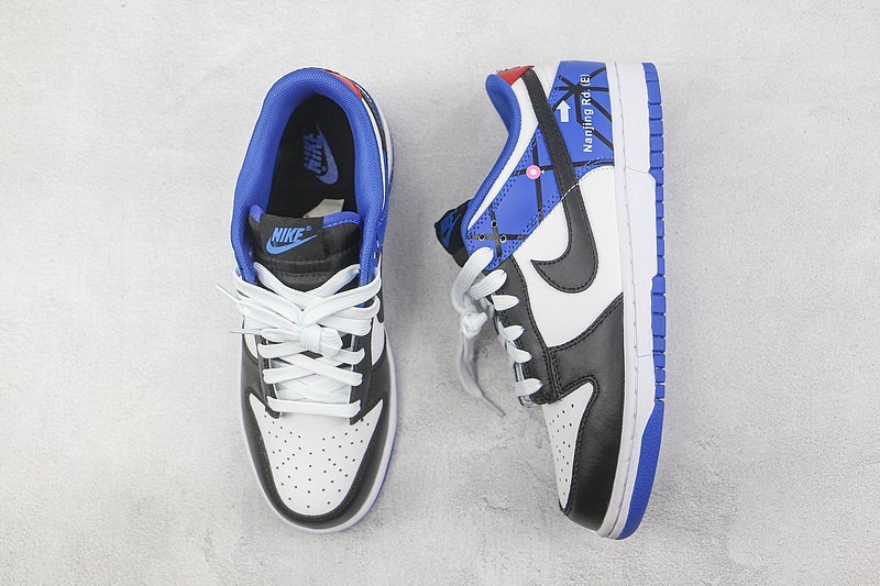 Nike SB Dunk Low "Royal Blue/White/Black" фото № 6
