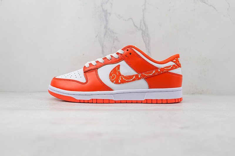 Nike Dunk Low "Essential Paisley Pack Orange" фото № 2