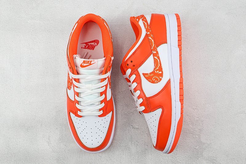 Nike Dunk Low "Essential Paisley Pack Orange" фото № 7