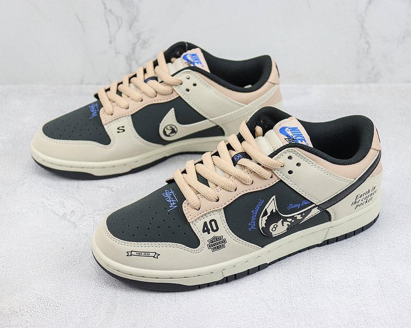 Stussy x Nike Dunk Low 40th Anniversary "Earth In the Corner" фото № 5