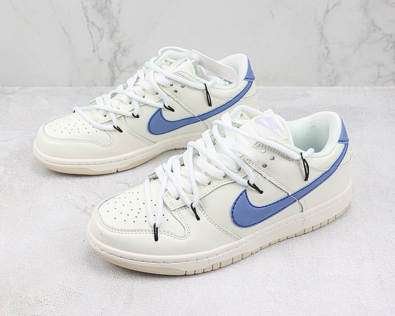 Nike Dunk Low "White/Ocean Bliss" фото № 5