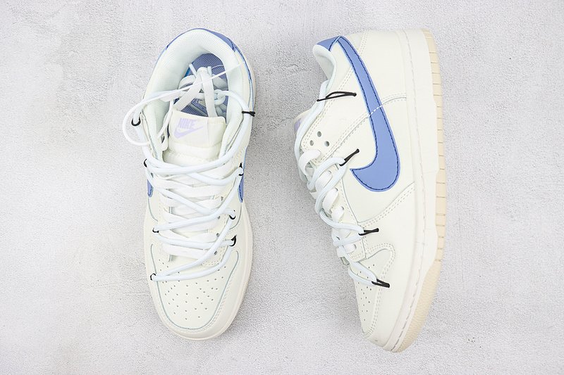 Nike Dunk Low "White/Ocean Bliss" фото № 6