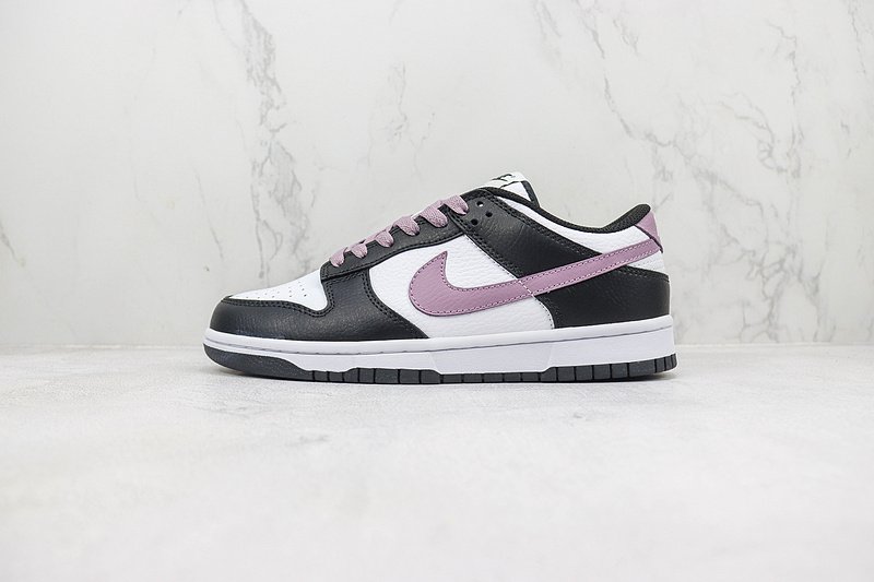 Nike Dunk Low "Black/Violet" фото № 2