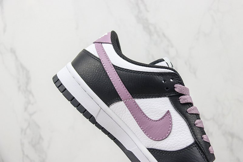 Nike Dunk Low "Black/Violet" фото № 3
