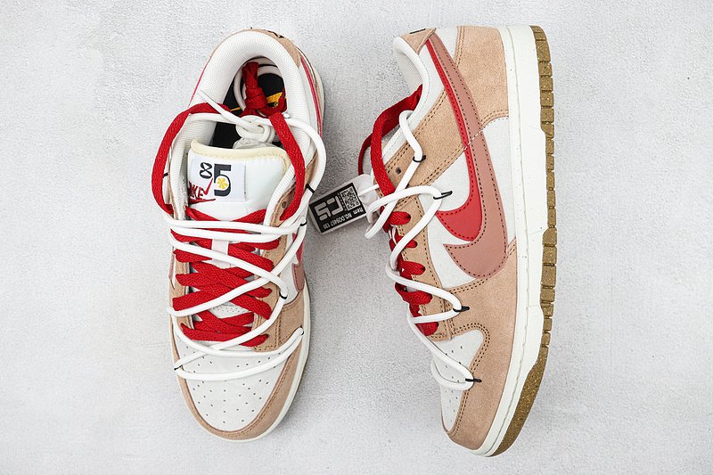 Nike Dunk Low 85 Double Swoosh "Light Brown" фото № 6