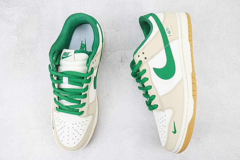 Nike Dunk Low "Off White/Green Gum" фото № 6