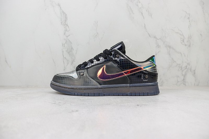 Nike Dunk Low "Hyperflat/Black" фото № 2
