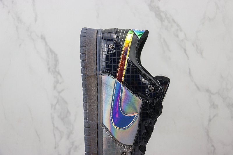 Nike Dunk Low "Hyperflat/Black" фото № 3