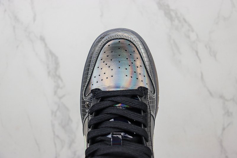 Nike Dunk Low "Hyperflat/Black" фото № 4