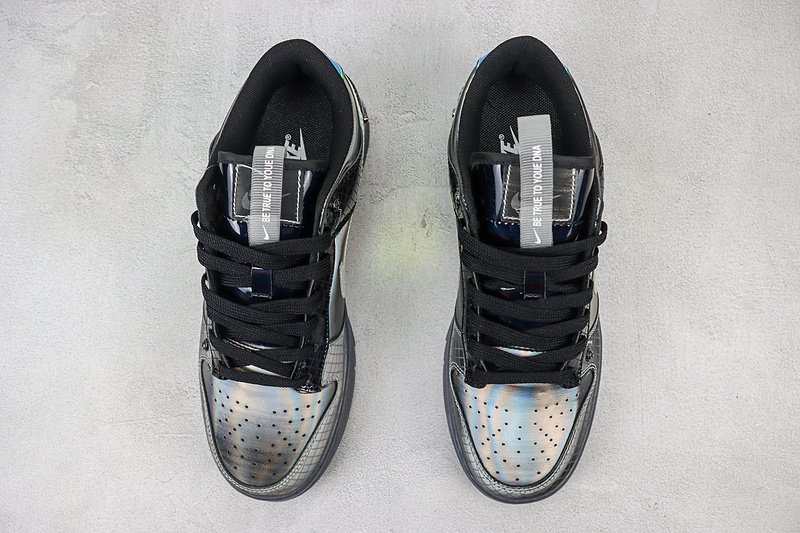 Nike Dunk Low "Hyperflat/Black" фото № 7