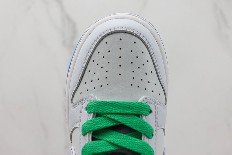 Nike SB Dunk Low "Two-Toned Grey/White/Blue/Green" фото № 3