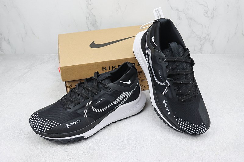 Nike React Pegasus Trail 4 "Black/White" фото № 7