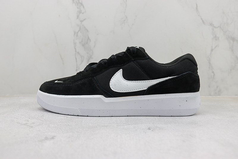 Nike SB Force 58 "Black/White Sail" фото № 2