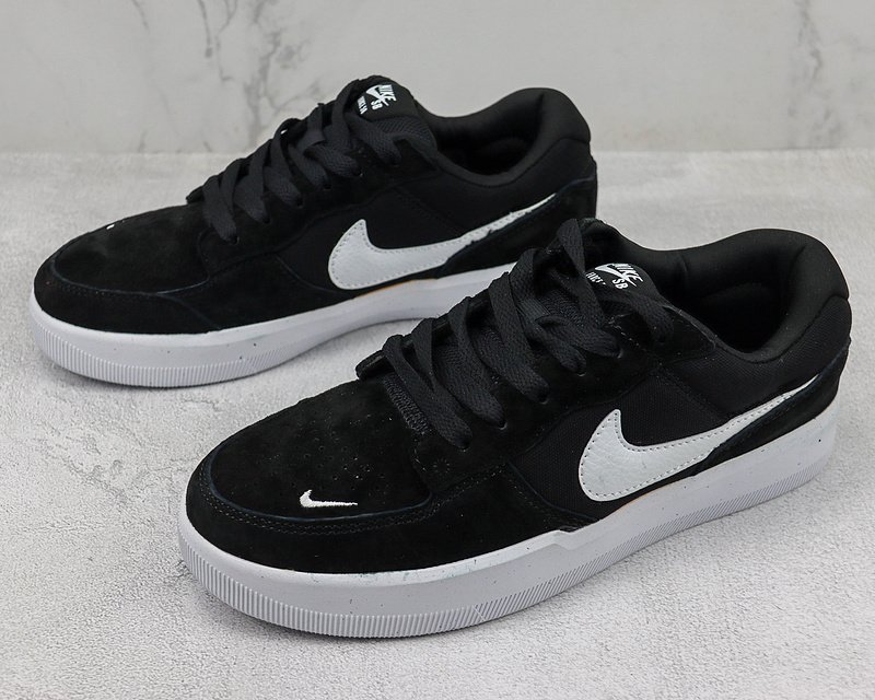 Nike SB Force 58 "Black/White Sail" фото № 5