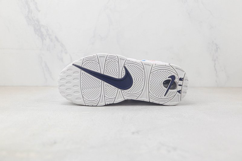 Nike Air More Uptempo 96 QS "White/Blue/Pink" фото № 8