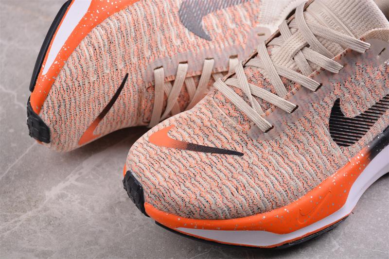 Nike ZoomX Invincible Run Flyknit 3 "Oatmeal Safety Orange" фото № 7