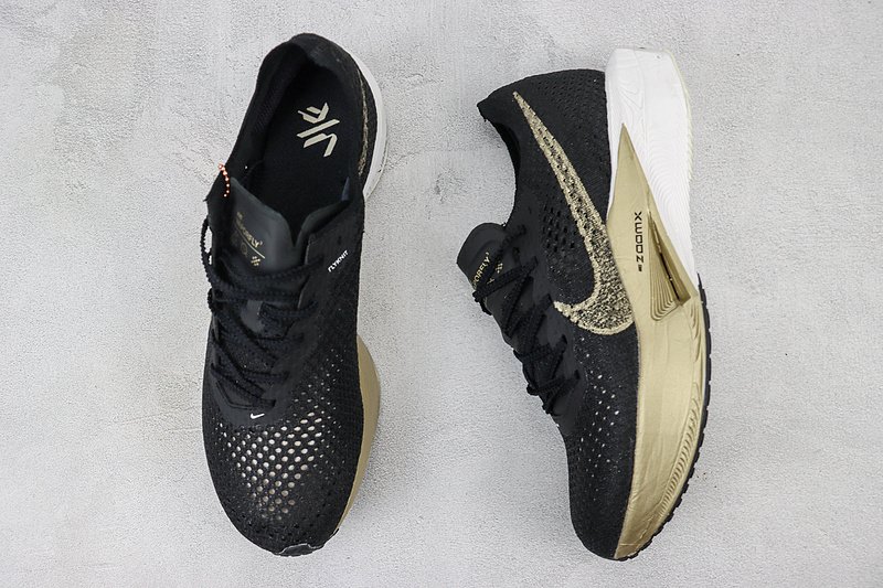 Nike ZoomX Vaporfly Next 3 "Black/Golden/White" фото № 6