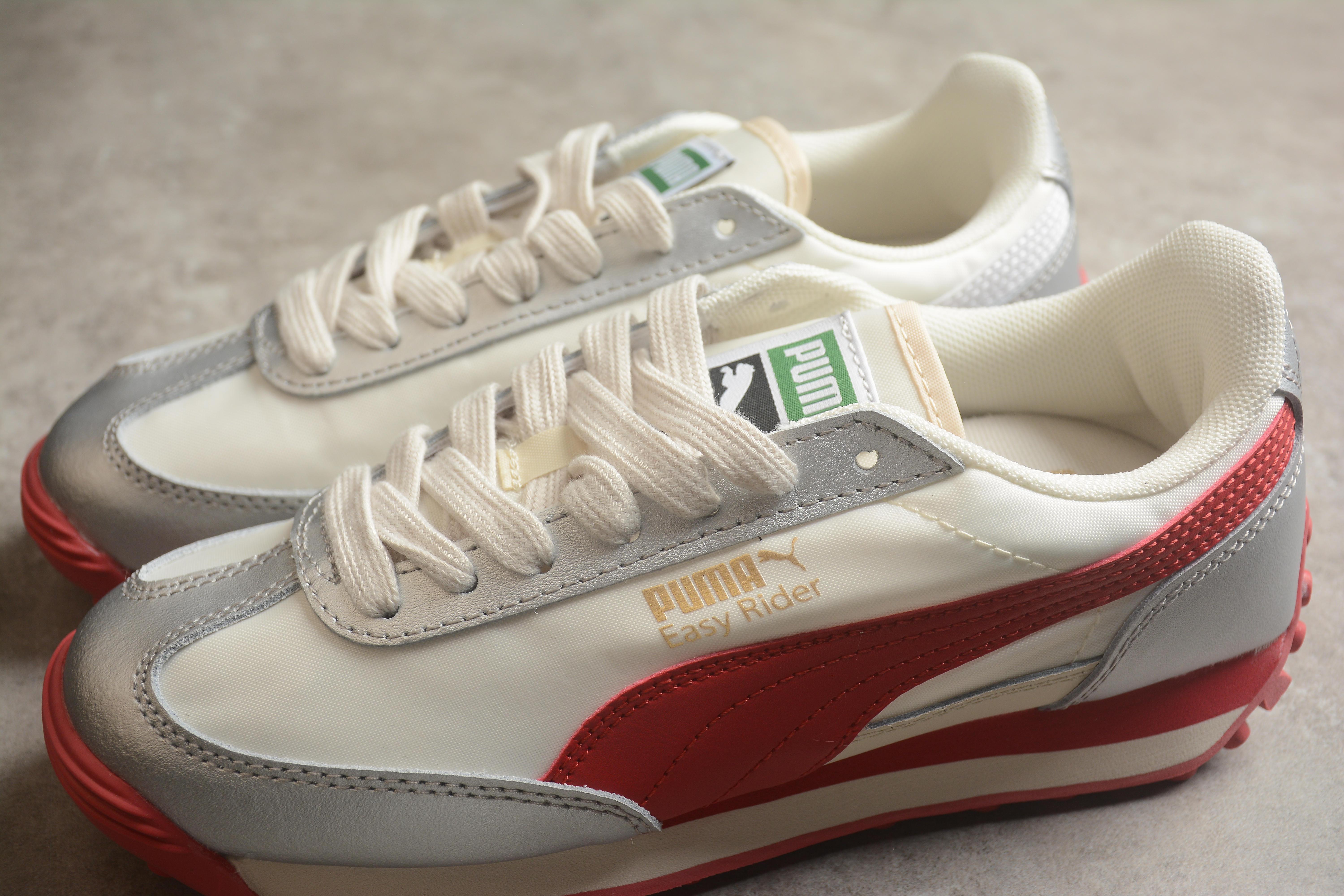 Puma Easy Rider Vintage "Silver/White/Red" фото № 6