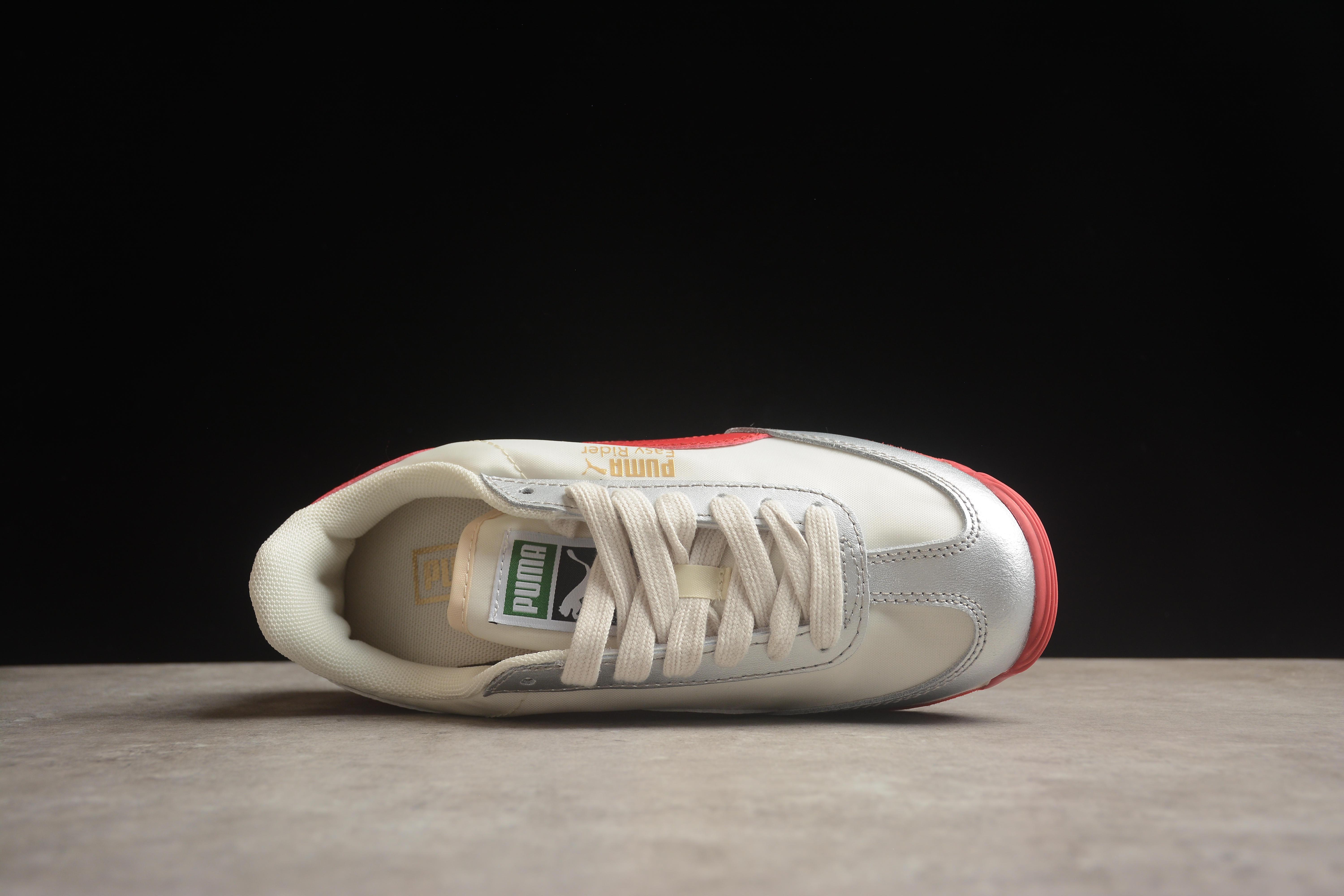 Puma Easy Rider Vintage "Silver/White/Red" фото № 3