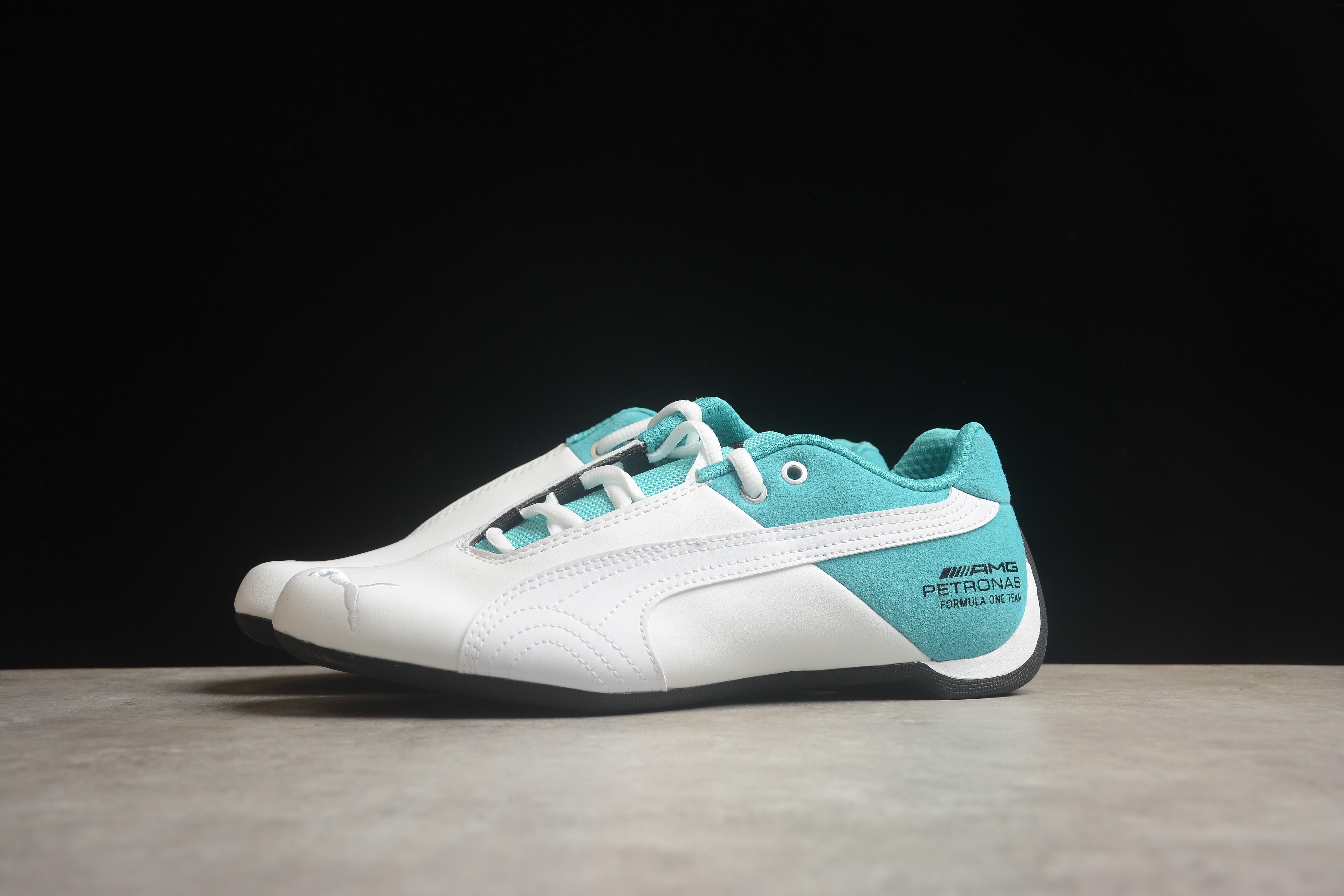 Mercedes-AMG Petronas F1 x Puma Future Cat OG "White Spectra Green" фото № 2