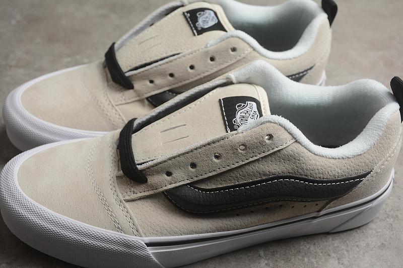 Vans Knu Skool "Beige Black" фото № 3