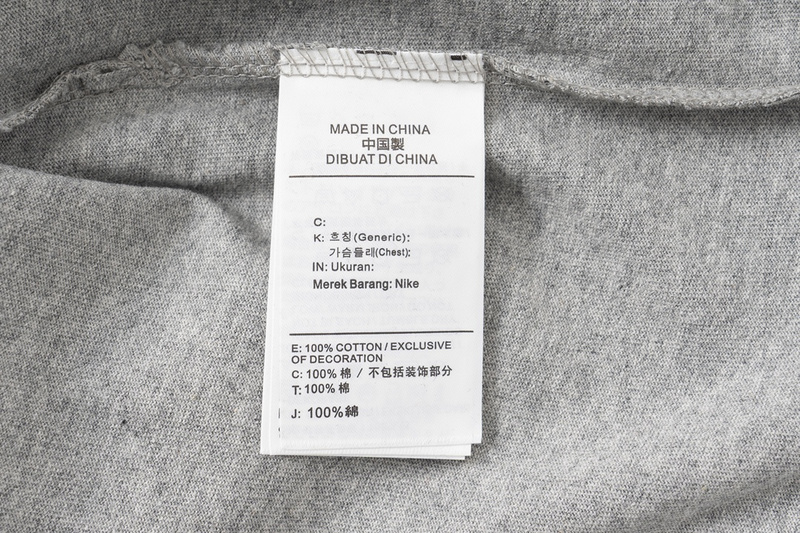 Футболка Nike Back Side Logo "Grey" фото № 3