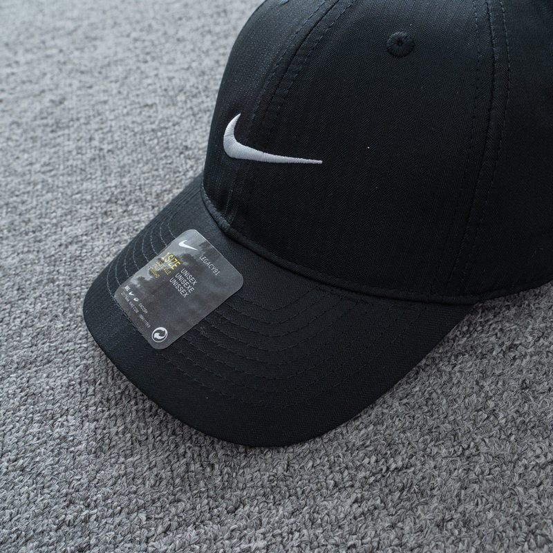 Кепка Nike Check Mark Logo "Black" фото № 7