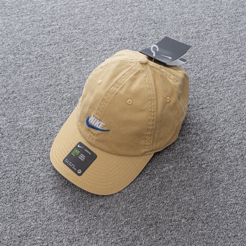 Кепка Nike With Text Logo "Beige" фото № 5