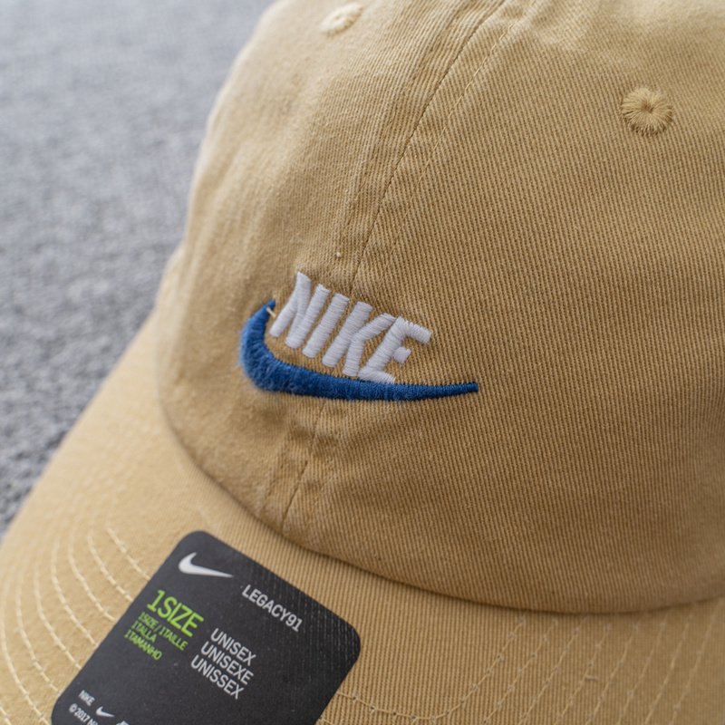 Кепка Nike With Text Logo "Beige" фото № 3