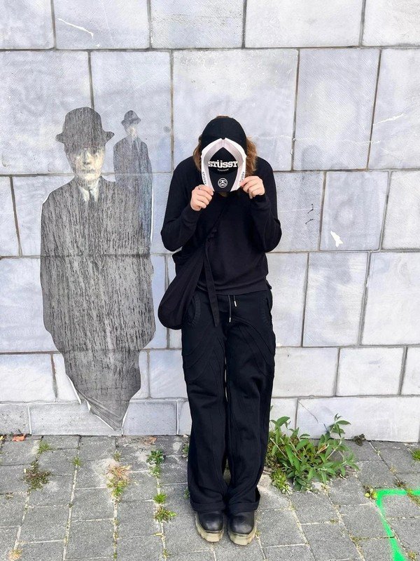 Бейсболка Stussy Two Opposite S Logo "Black" фото № 8