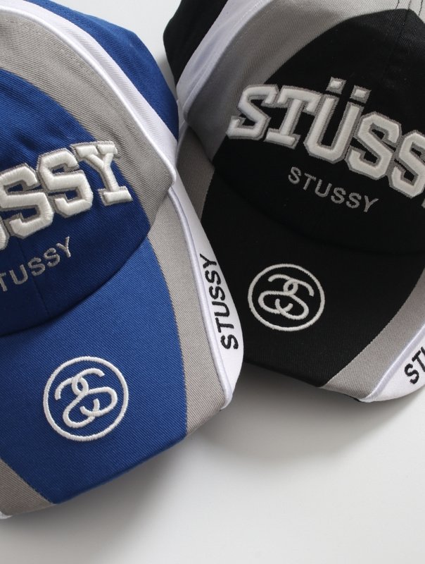 Бейсболка Stussy Two Opposite S Logo "Black" фото № 4