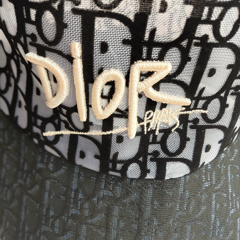 Панамка Dior Monogram "Black/Gray" фото № 8